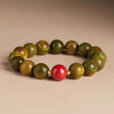 Green Eco-Friendly Sandalwood Healing Bracelet - Cerapoet